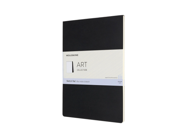 Блокнот Moleskine Art Soft ARTSKPAD8 176 стр мягкая обложка черный