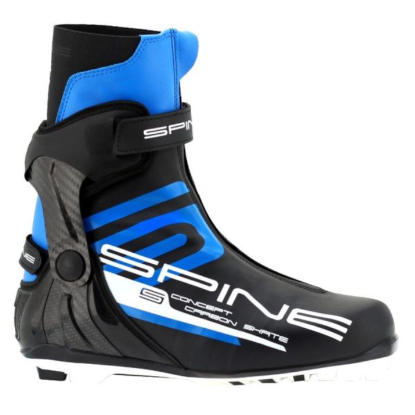 Ботинки для беговых лыж Spine Concept Carbon Skate черный/синий 46р.