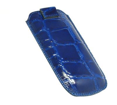 Чехол для телефона Arte Alpha для Nokia 6500SL Blue Gloss Crocodile