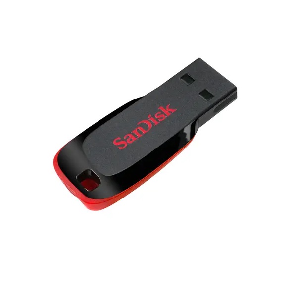 Флешка Sandisk Cruzer blade 16Гб черный