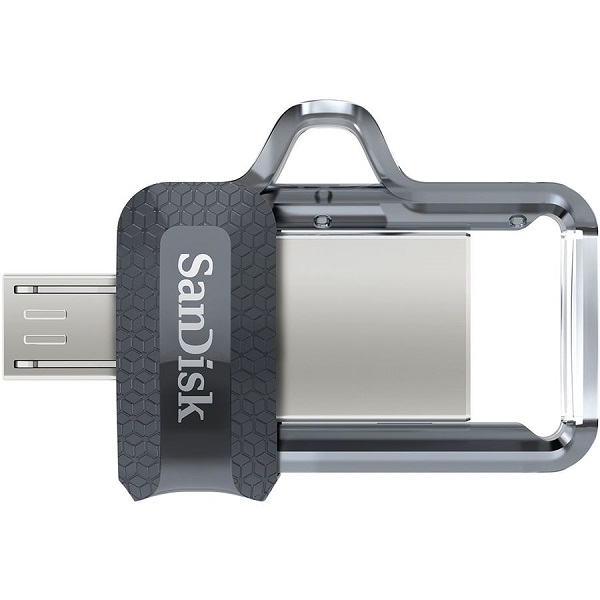 Флешка Sandisk Ultra Dual 64Гб черный