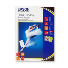 Фотобумага Epson C13S041927 A4, 300 г/м2, 15 л., покрытие - глянцевое