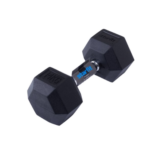 Гантель Starfit DB-301 14,3 кг 1 шт. черный УТ-00016634