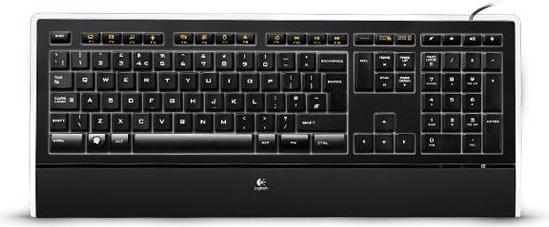 Клавиатура проводная Logitech Illuminated Keyboard K740