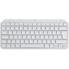 Клавиатура беспроводная Logitech MX Keys Mini [920-010502] USB серебристый/белый