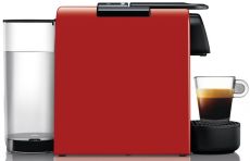 Кофеварка Delonghi Nespresso Essenza mini Bundle EN85 капсульная красный