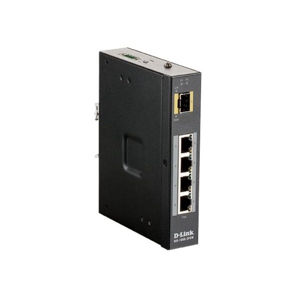 Коммутатор D-link DIS-100G-5PSW/A1A x100 Мбит/сек, 1000 Мбит/сек, неуправляемый