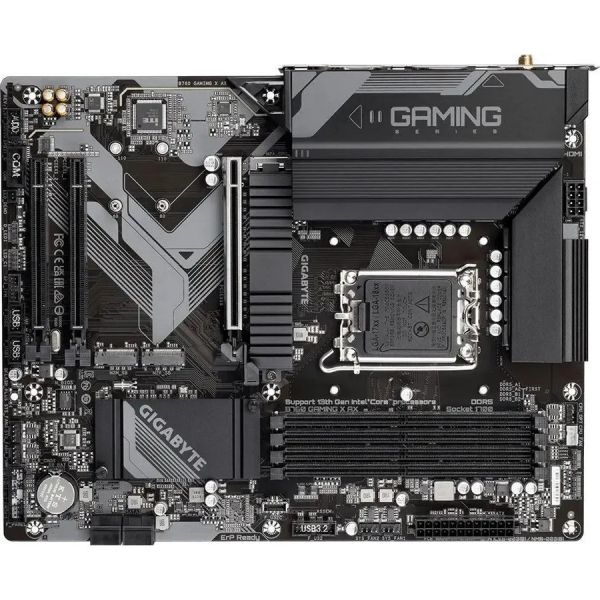 Материнская плата Gigabyte B760 GAMING X AX LGA 1700,Intel B760,ATX,Ret