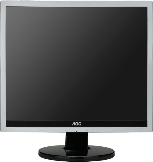 Монитор AOC e719sda Silver black