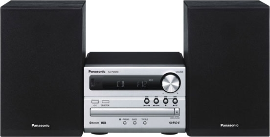 Музыкальный центр Panasonic SC-PM250EE-S