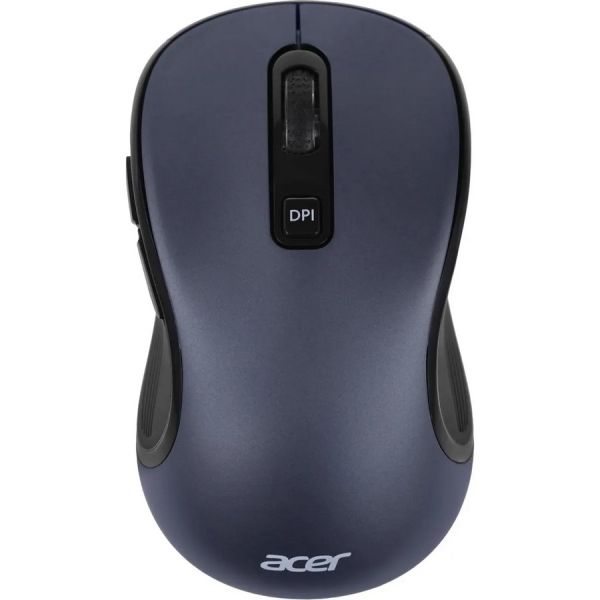 Мышь Acer OMR306 оптическая, беспроводная, USB, черный и серый [zl.mcecc.021]