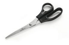 Ножницы Durable из нержавеющей стали 22см (1773-01 ) черные