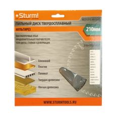 Пильный диск Sturm! 9023-210-30/20-60 Диск пильный (210x30 мм, 60 ATB)