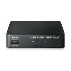 Ресивер DVB-T2 BBK SMP131HDT2 темно-серый