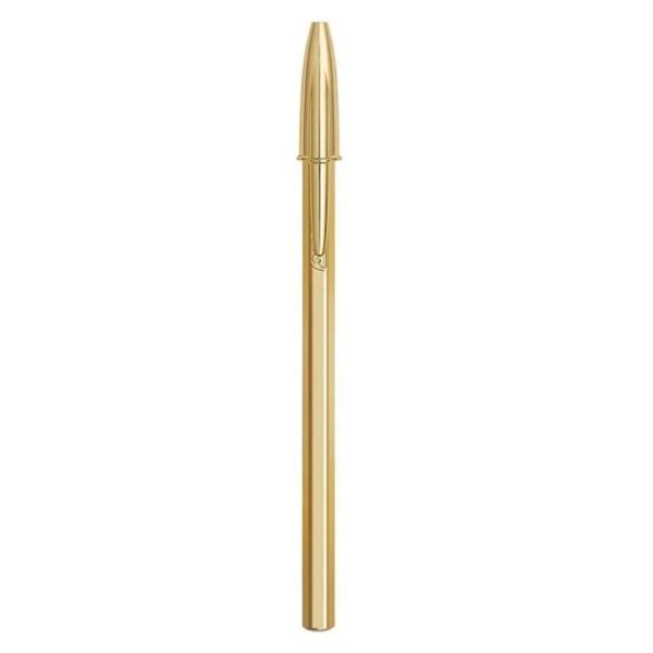 Шариковая ручка BIC Cristal Gold синий,золотистый