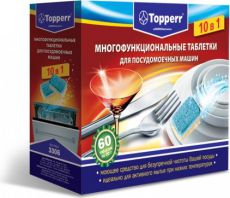 Таблетки для посудомоечных машин Topperr 3306 60 шт