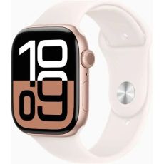 Умные часы Apple Watch Series 10 A2999 2024 46 мм розовое золото/бежевый [mwx23lw/a/myl93am/a]