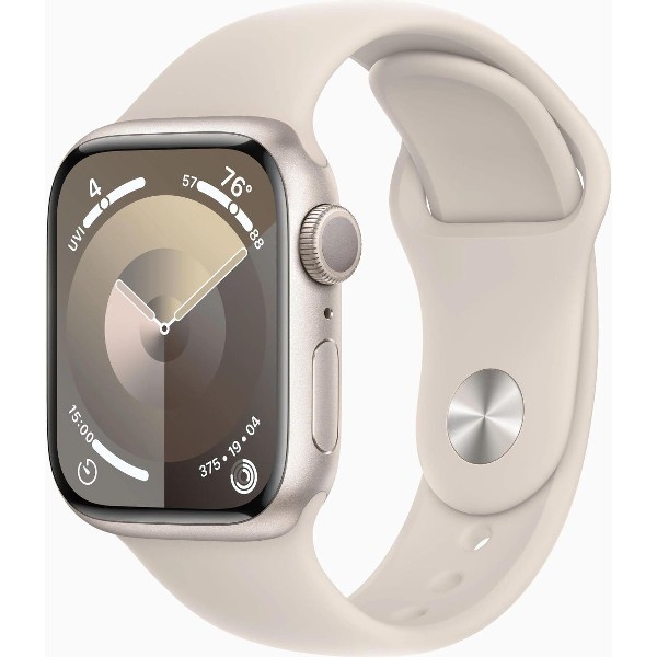 Умные часы Apple Watch Series 9 2023 41 мм сияющая звезда/сияющая звезда [mr8t3ll/a]