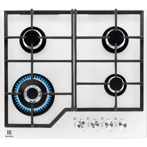 Варочная поверхность Electrolux KGG64362W газовая белый