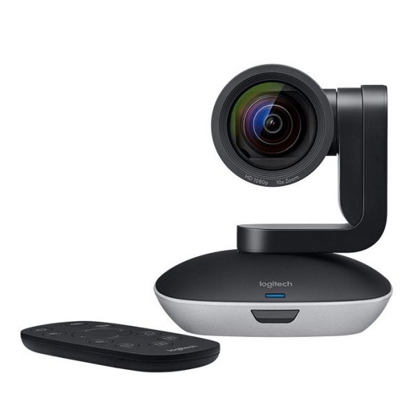 Веб-камера Logitech Conference Cam PTZ Pro 2 черный/серебристый