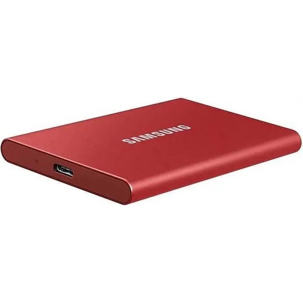 Внешний жесткий диск Samsung T7 [MU-PC1T0R/WW], 1 Тб, SSD 1,8 