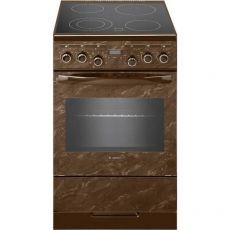 Электрическая плита GEFEST ЭП Н Д 5560-03 0054 стеклокерамика коричневый мрамор