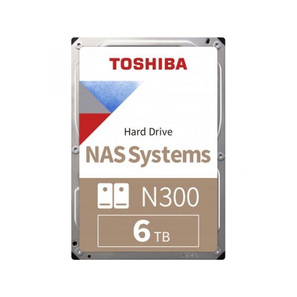 Жесткий диск Toshiba HDWG460UZSVA NAS N300 6 Тб HDD SATA III 3.5 